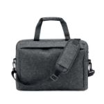 15 inch rpet vilten laptoptas plana