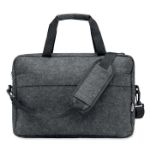 15 inch rpet vilten laptoptas plana
