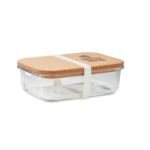 glazen lunchbox kurken deksel
