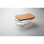 glazen lunchbox kurken deksel