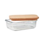 glazen lunchbox kurken deksel