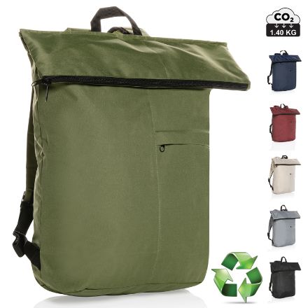 dillon awar rpet opvouwbare roll-top rugzak