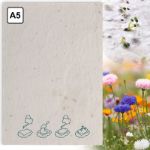 a5 zaadpapier wilde bloemen