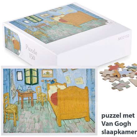 puzzel van 150 stukjes in doos