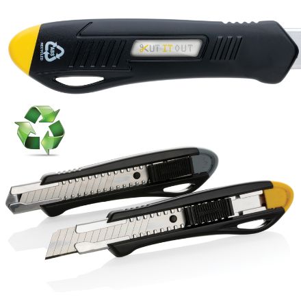 hervulbaar recycled plastic professioneel breekmes