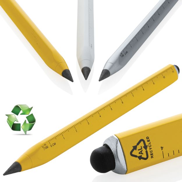 eon rcs gerecycled aluminium infinity pen