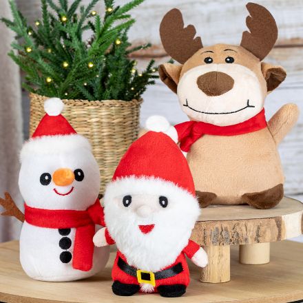 pluche kerstman nando