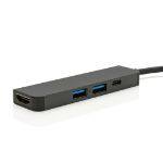 terra recycled aluminium hub met hdmi input