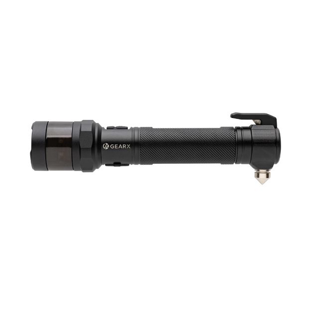 gear x recycled aluminium veiligheidszaklamp