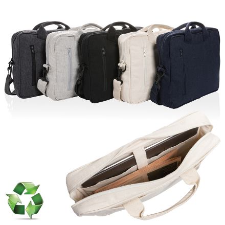 laluka recycled katoen laptoptas 15,4 inch