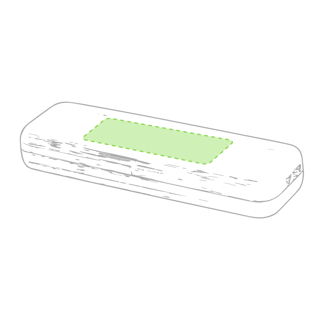 lasergravure (10 x 3,5 cm)
