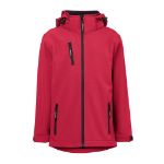 thc zagreb softshell kinderjas 4-6-8-10-12 - rood