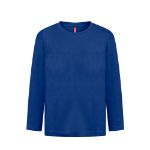 t-shirt met lange mouwen voor kids 2-4-6-8-10-12 - koningsblauw