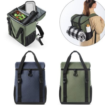 roma l. 600d rpet en ripstop koelrugzak 16 liter