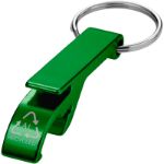 tao fles- en blikopener van recycled aluminium - groen