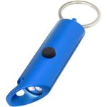flare led-lamp en flesopener recycled aluminium - blauw