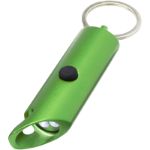 flare led-lamp en flesopener recycled aluminium - groen