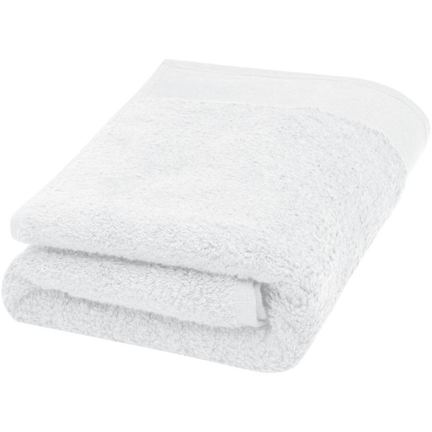 nora handdoek 50 x 100 cm van 550 g/m2 katoen