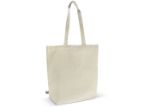 fairtrade katoenen tas ecru 270g/m2 42x12x43 cm