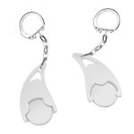 winkelwagenmuntje 1€ in houder mazinger