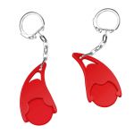 winkelwagenmuntje 1€ in houder mazinger