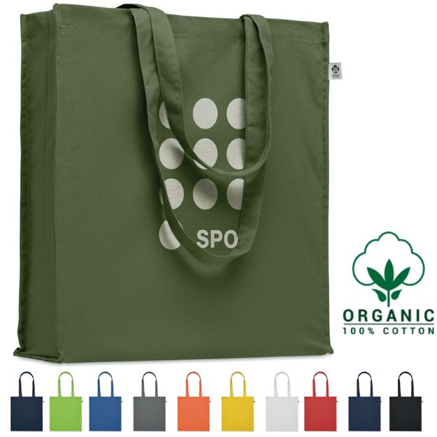 boodschappentas organisch katoen color