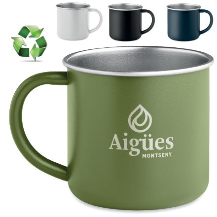 gerecyclede roestvrijstalen mok 300 ml