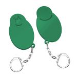 winkelwagenmunthouder met 1€-muntje smiley