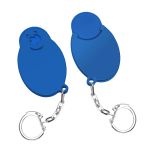 winkelwagenmunthouder met 1€-muntje smiley