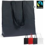 fairtrade katoenen tas gekleurd 38 x 10 x 42 cm