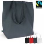 fairtrade katoenen tas lang 270g/m2 42x12x43 cm