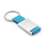 sleutelhanger van aluminium en polyester