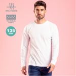 t-shirt lange mouwen heren 100% polyester