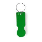 munt-sleutelhanger recycled aluminium talgun - groen