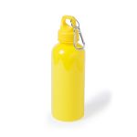 bidon fusco met karabijnhaak 600 ml. - geel