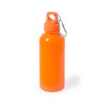 bidon fusco met karabijnhaak 600 ml. - oranje
