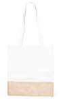 jute - katoenen tas met lange hengsels