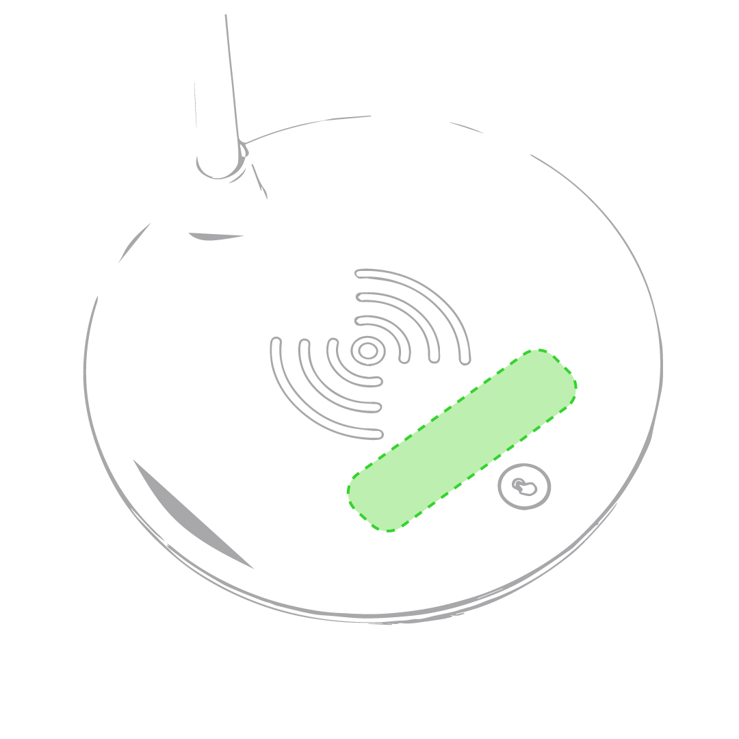 zeefdruk f (5,5 x 1,5 cm)