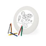 frisbeetarwe stro met 6 stiften ashen