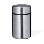 lunchbox dubbelwandig rvs zanka 600 ml - zilver