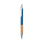 pen aluminium-kurk zenet blauwschrijvend