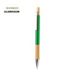 pen aluminium-kurk weber blauwschrijvend