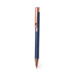 pen aluminium-koper jumbo vulling blauwe inkt