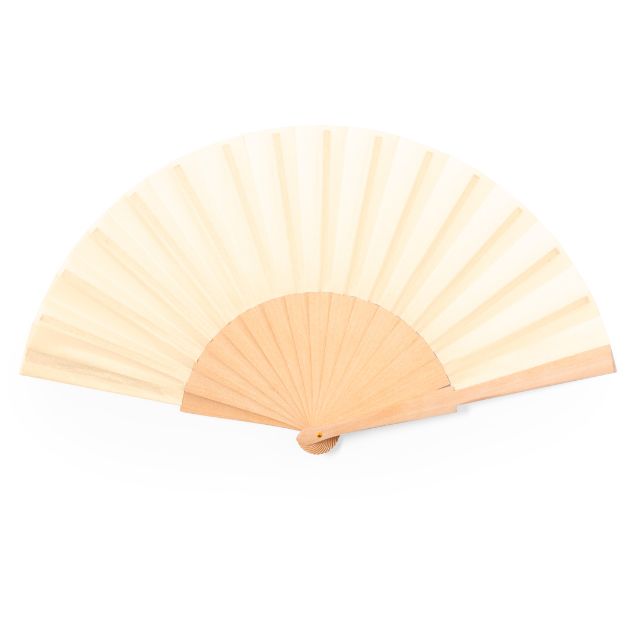 waaier met houten baleinen sayiri
