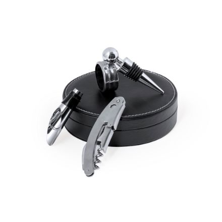 wijnset roestvrij staal albion 4 accessoires