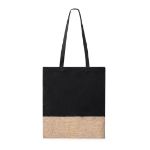katoenen tas jute suelva - zwart