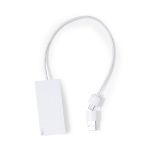 usb 2.0 hub nagent type c en 2 usb poorten