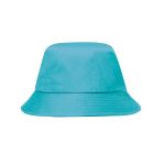 katoenen zonnehoedje pepper - licht blauw