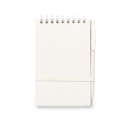 notitieboek van recyclede melkverpakkingen heiwor