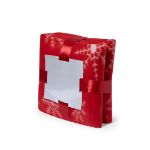 deken landak anti-pilling - rood